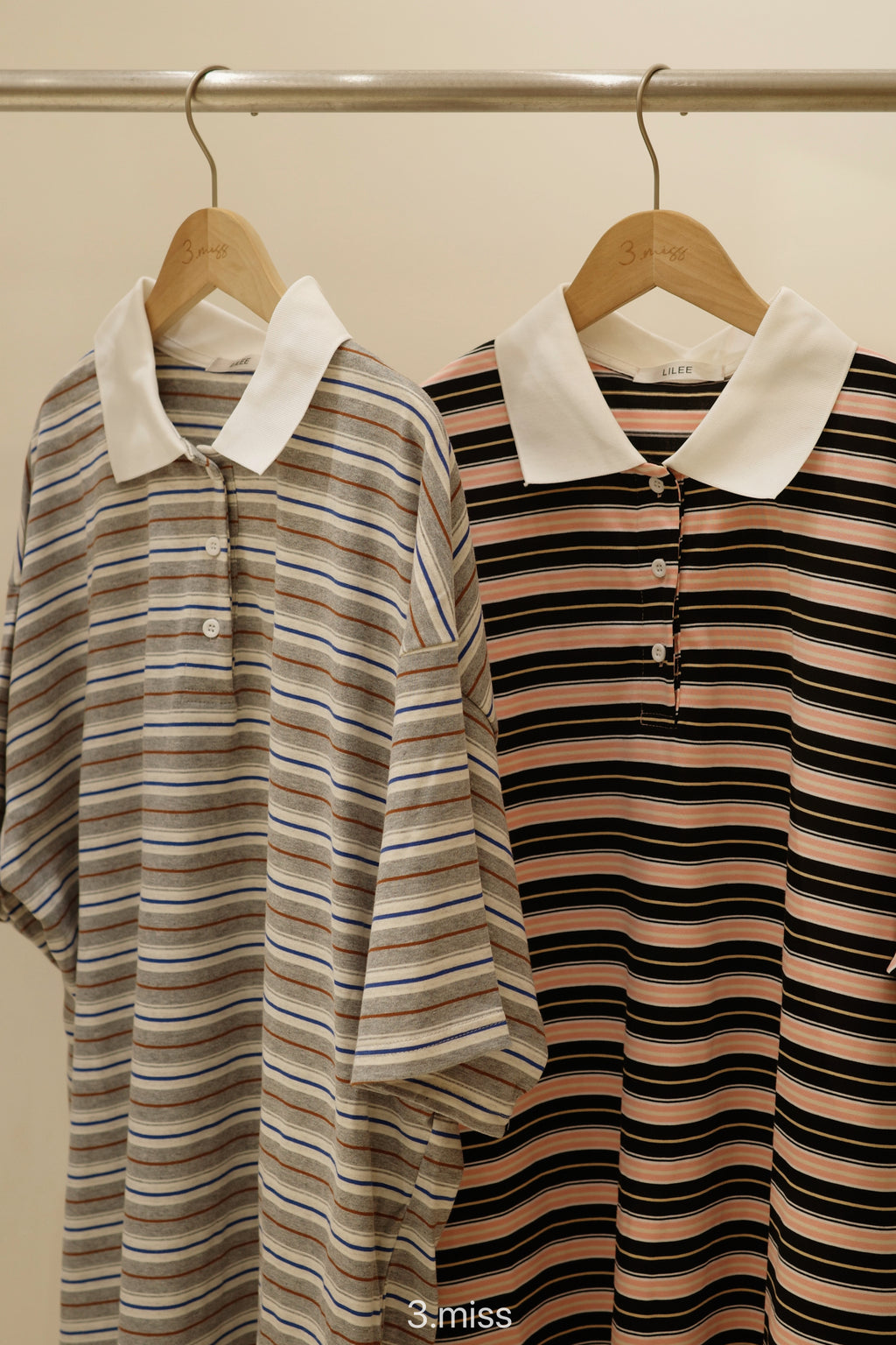 條紋polo