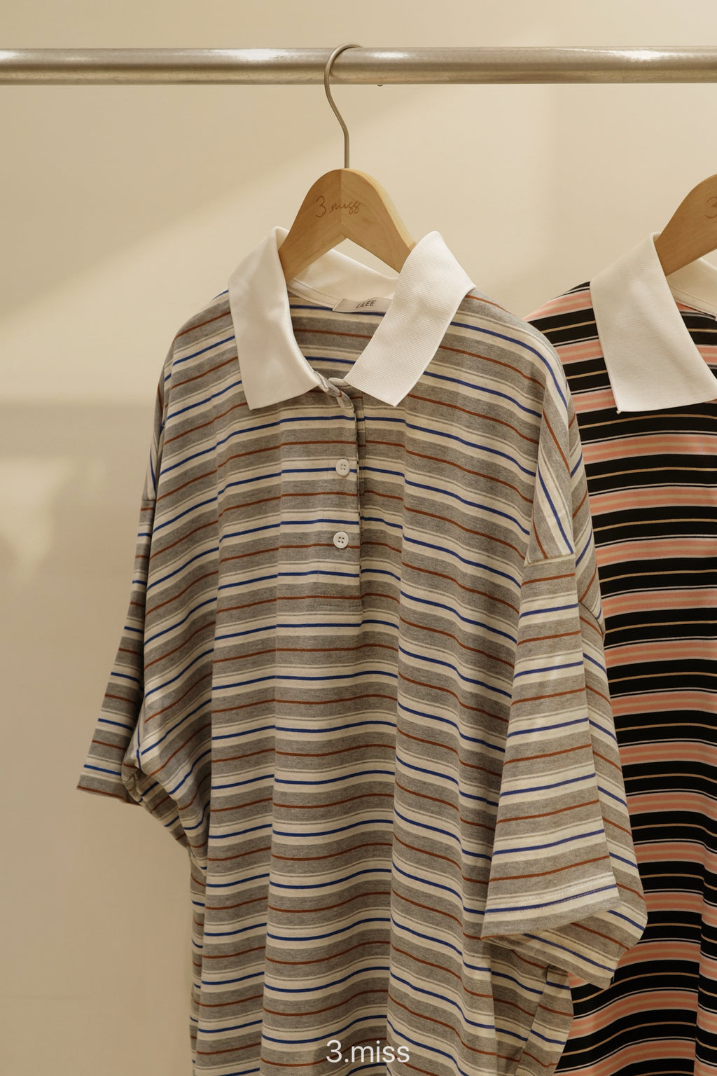 條紋polo