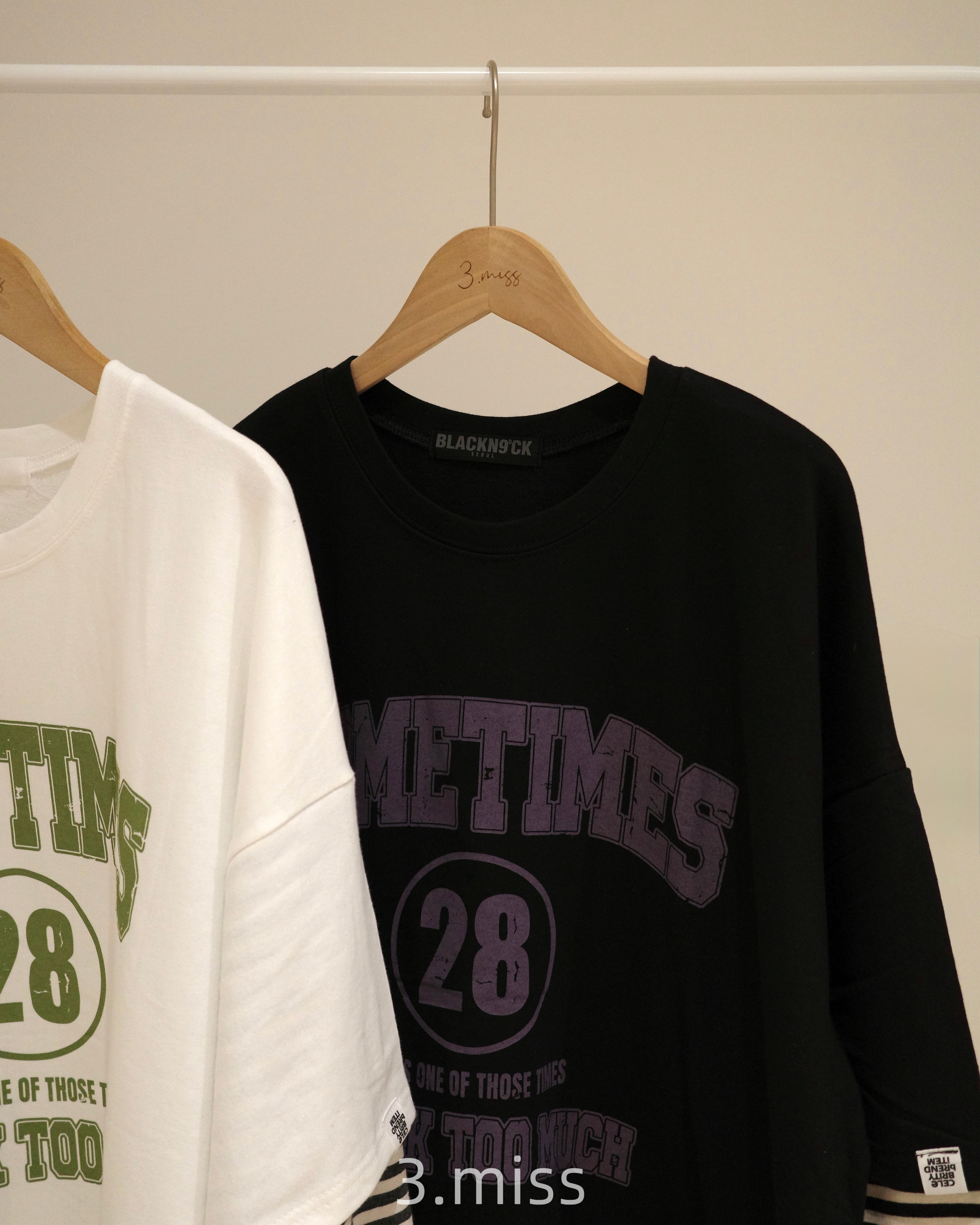 條紋兩件式長袖